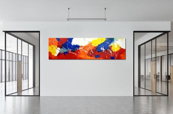 Colorpower- XXL abstract painting office pictures